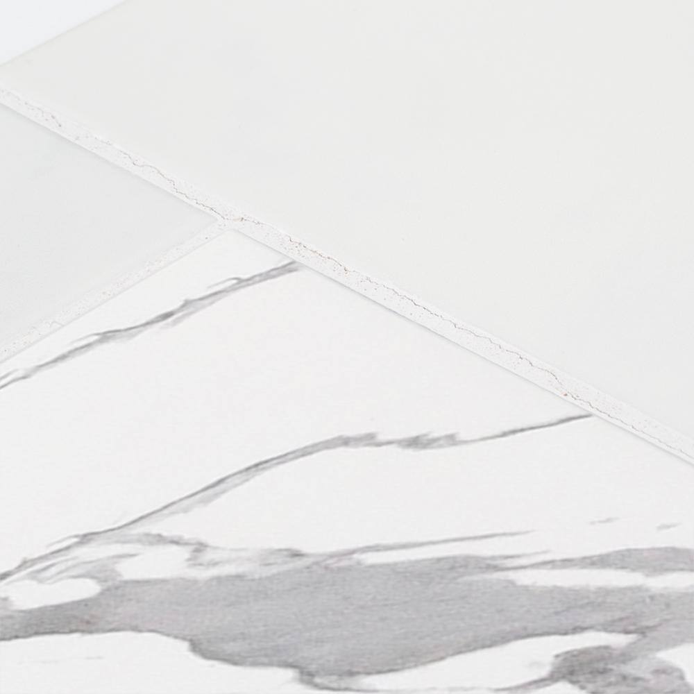 Jeffrey Court Carrara Inkjet White 8 in. x 12 in. Matte Ceramic Wall Tile (12 sq. ft. / Case)