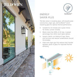 JELD-WEN V-4500 72 in. x 80 in. White Vinyl Left-Hand Full Lite Sliding Patio Door