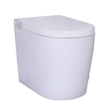 JimsMaison Elongated Smart Bidet Toilet 1.19 GPF with Foot Sensing and Auto Flushing
