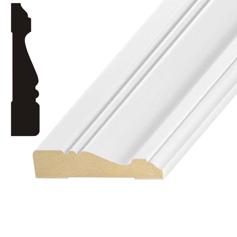 Kelleher Carolina 11/16 in. x 3-1/4 in. MDF Casing