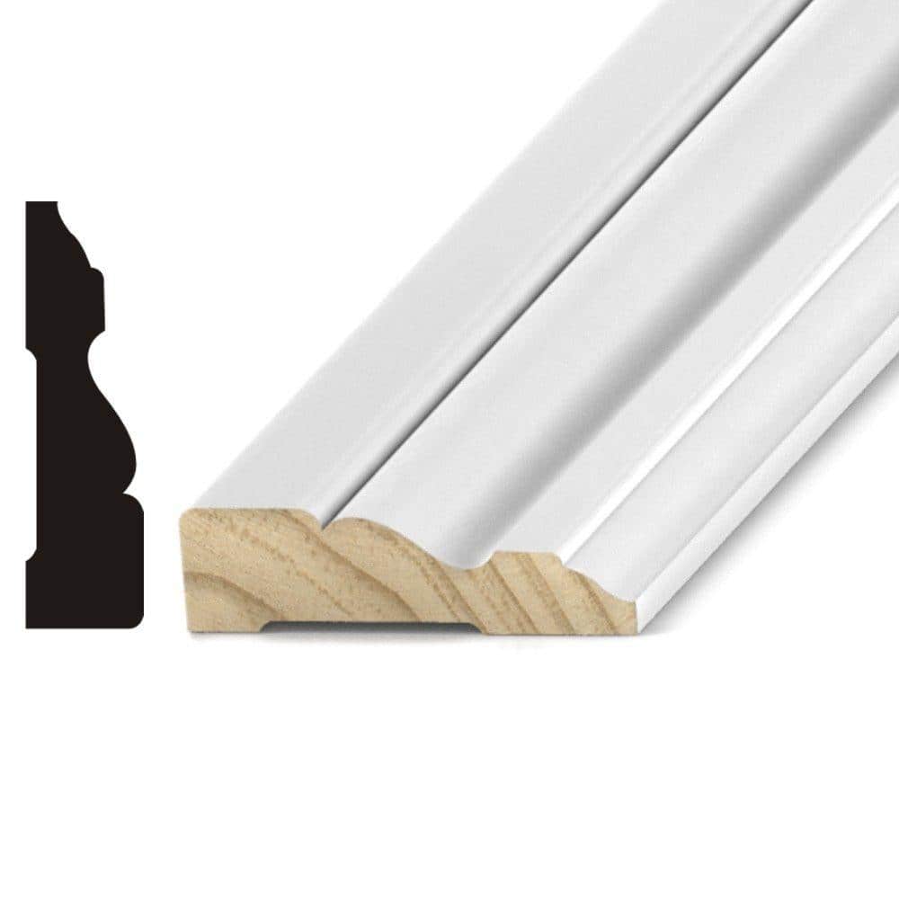 Kelleher Riviera 11/16 in. x 2-1/2 in. Primed Fingerjoint Pine Casing
