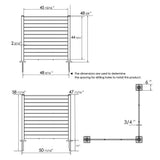 KOZYARD Outdoor Privacy Screens: 4.17 ft. W x 4.0 ft. H Vinyl Fence Panels for AC & Trash Storage