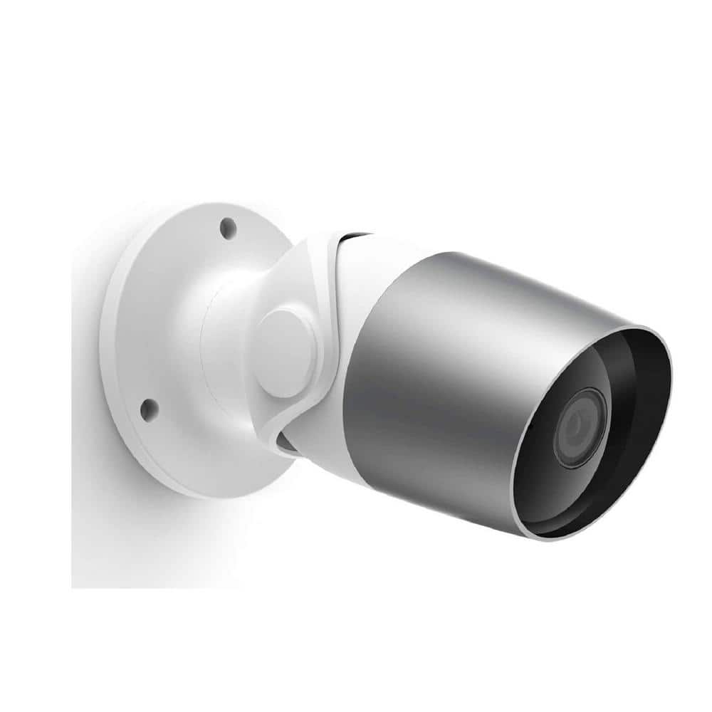 Laxihub 1080P Wired Outdoor Security Camera, Compatible with Alexa, IP65 Waterproof, Night Vision, APP Remote Access