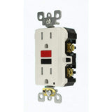 Leviton 15 Amp 125-Volt Self-Test Tamper Resistant GFCI Outlet, White (4-Pack)