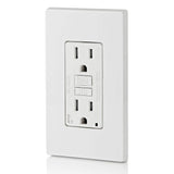 Leviton 15 Amp Tamper Resistant AFCI Outlet, White