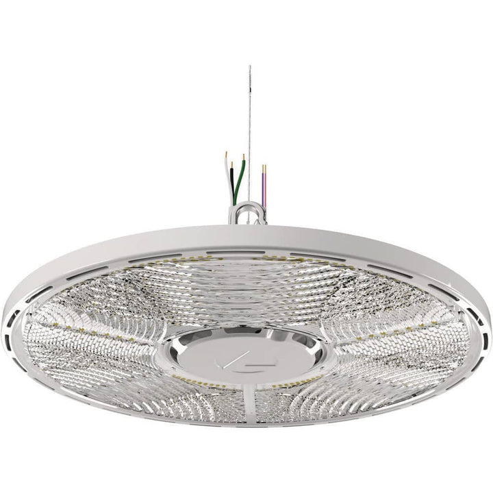 Lithonia Lighting Contractor Select CPRB 400-Watt Equivalent Integrated LED White High Bay Light Fixture, Switchable CCT