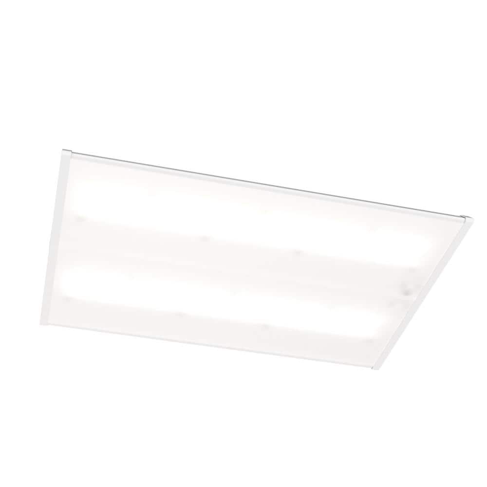 Lithonia Lighting IBE 1.5 ft. 200-Watt Equivalent Adjustable Lumen and CCT Integrated LED White High Bay Light
