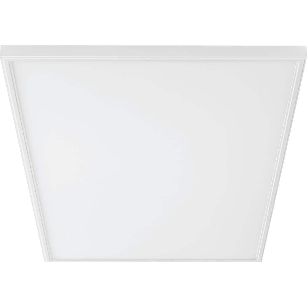 Lithonia Lighting Contractor Select CPANL 2 ft. x 4 ft. 4000/5000/6000 Lumens White Integrated LED Flat Panel Light