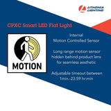 Lithonia Lighting 2 ft. x 4 ft. Smart Adjustable Lumen Integrated LED Tunable White Troffer Light with hidden motion sensor