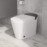 Logmey Elongated Smart Toilet | Heated Seat, Auto Flush, Night Light, Remote Control | MT-7G610