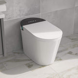 Logmey Elongated Smart Toilet | Heated Seat, Auto Flush, Night Light, Remote Control | MT-7G610