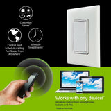 GE Enbrighten Z-Wave Plus In-Wall Smart Fan Control