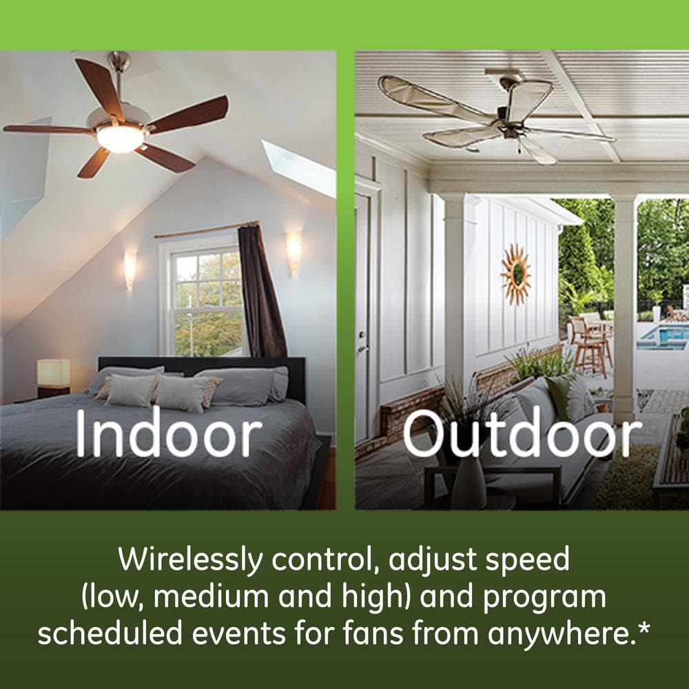 GE Enbrighten Z-Wave Plus In-Wall Smart Fan Control