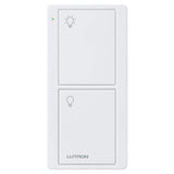 Lutron Pico Smart Remote (2-Button On/Off) for Caseta Smart Switch, White (PJ2-2B-GWH-L01)