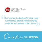 Lutron Caseta Smart Lighting Switch (2 Count) Starter Kit, Neutral Wire Required (CASETA-2SWITCH)