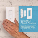 Lutron Caseta Smart Switch (2 Count) Starter Kit with Smart Hub and Pico Remote, Neutral Wire Required (P-BDG-PKG2S-HD)