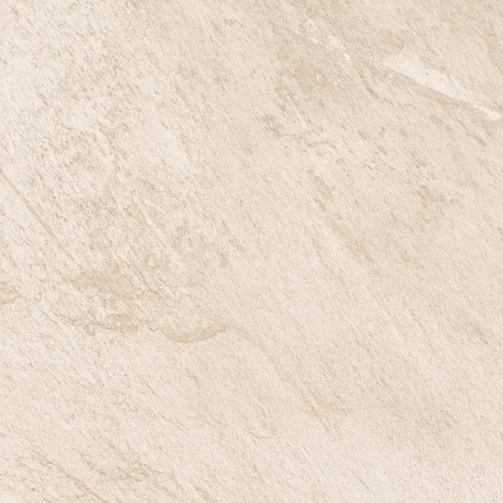 Sample – Alpe White 6 in. x 6 in. x 0.75 in. Stone-Look Porcelain Paver