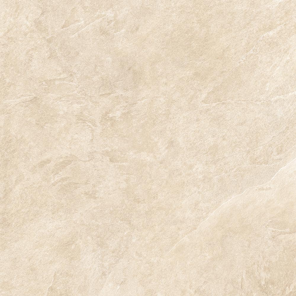 Slate White 24 in. x 24 in. x 0.75 in. Stone-Look Porcelain Paver (Case of 2)