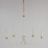 Maxim Lighting Charlton 5-Light White Chandelier