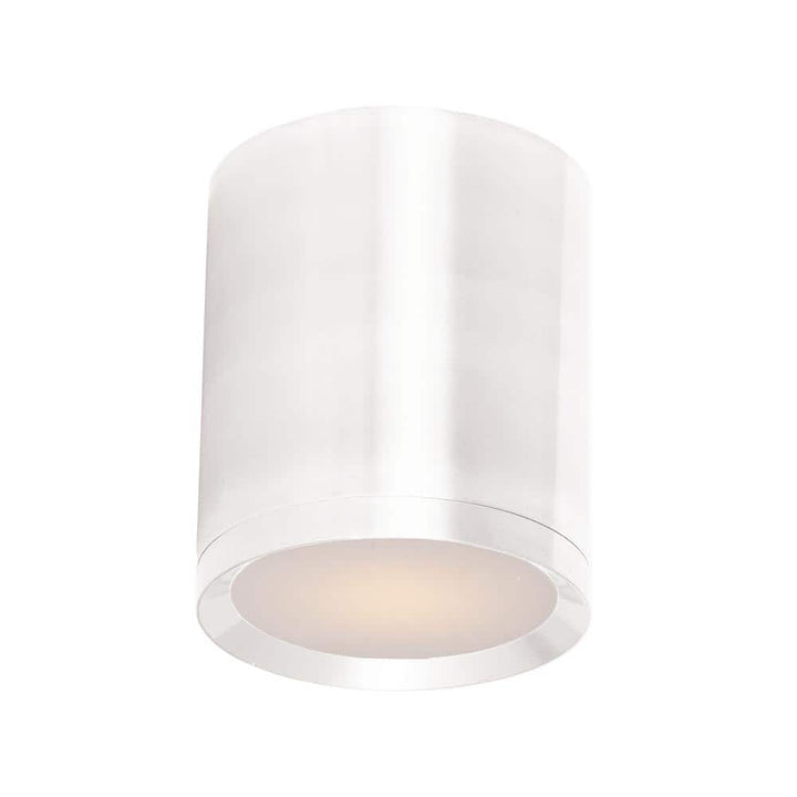 Maxim Lighting Lightray LED 5-in W Brushed Aluminum Outdoor Flush Mount Light