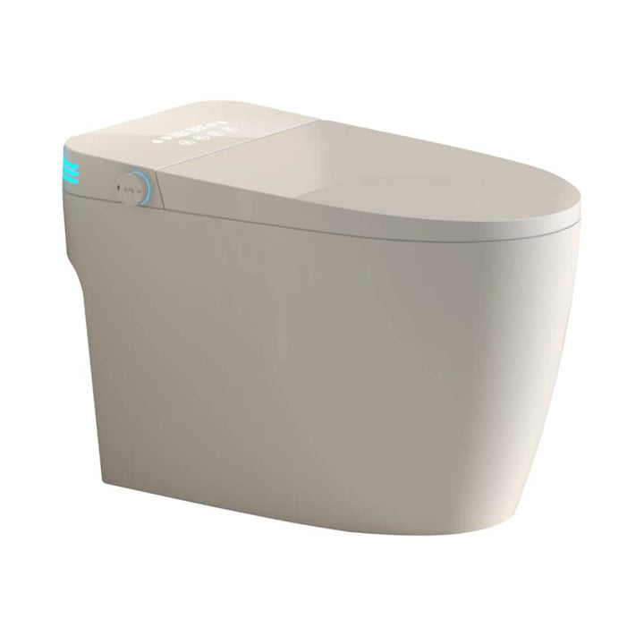 MEDUNJESS Smart Bidet Toilet 1.28 GPF with Auto Features & Voice Control - White