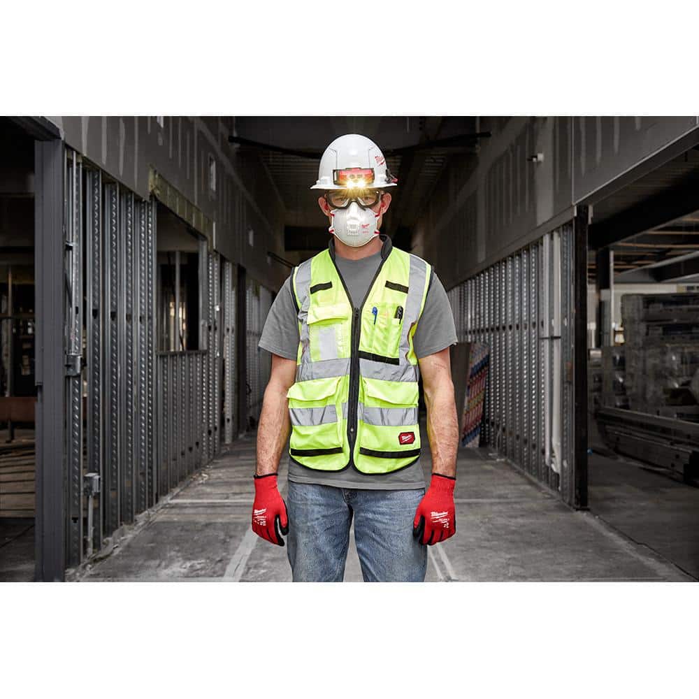 Milwaukee N95 Professional Multi-Purpose Valved Respirator (40-Pack)