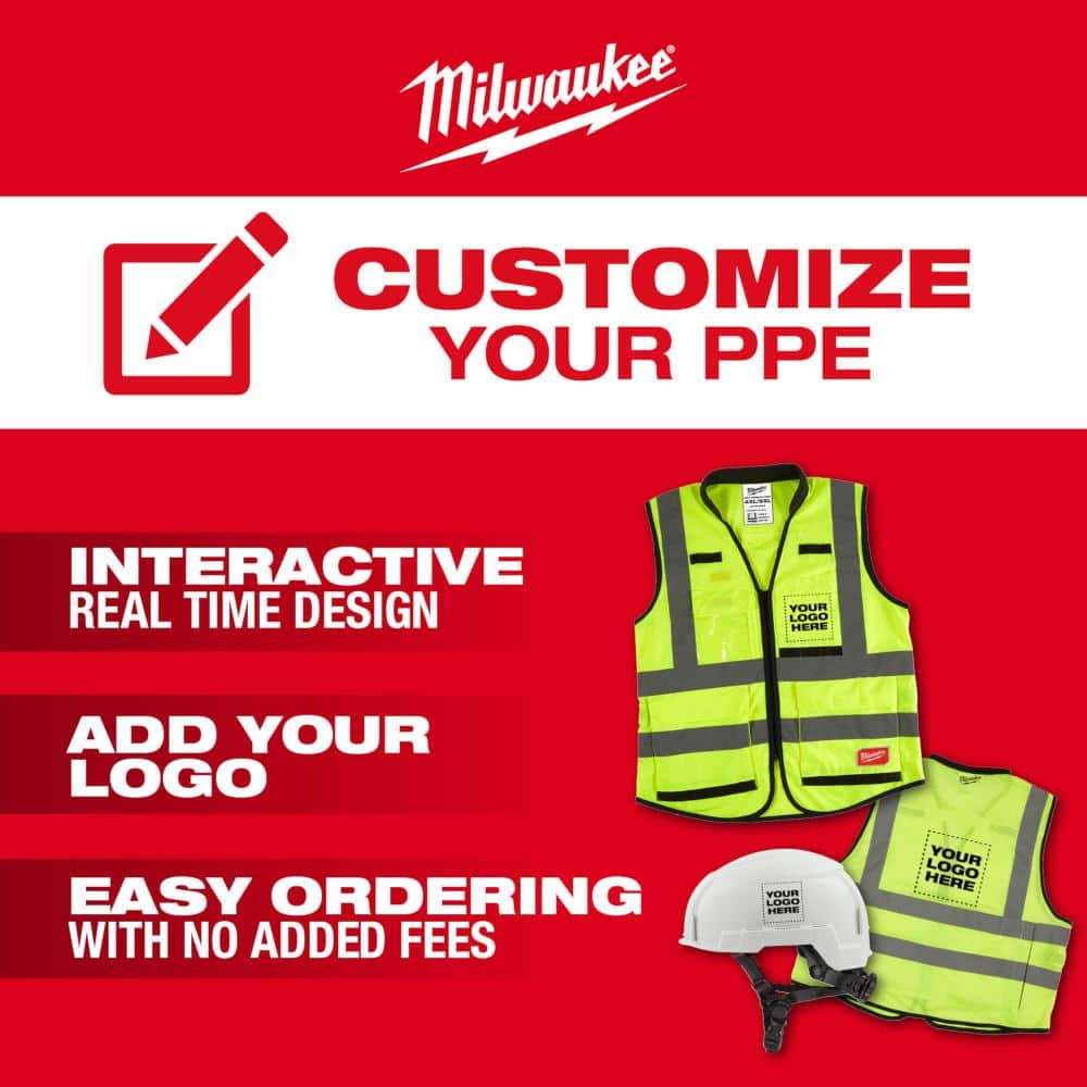 Milwaukee BOLT White Type 1 Class C Front Brim Vented Hard Hat with 4-Point Ratcheting Suspension and BOLT Mesh Full Faceshield
