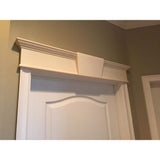 Minute Molding 2-1/2 in. x 6-1/2 in. x 45-1/2 in. Plastic Decorative Door Casing