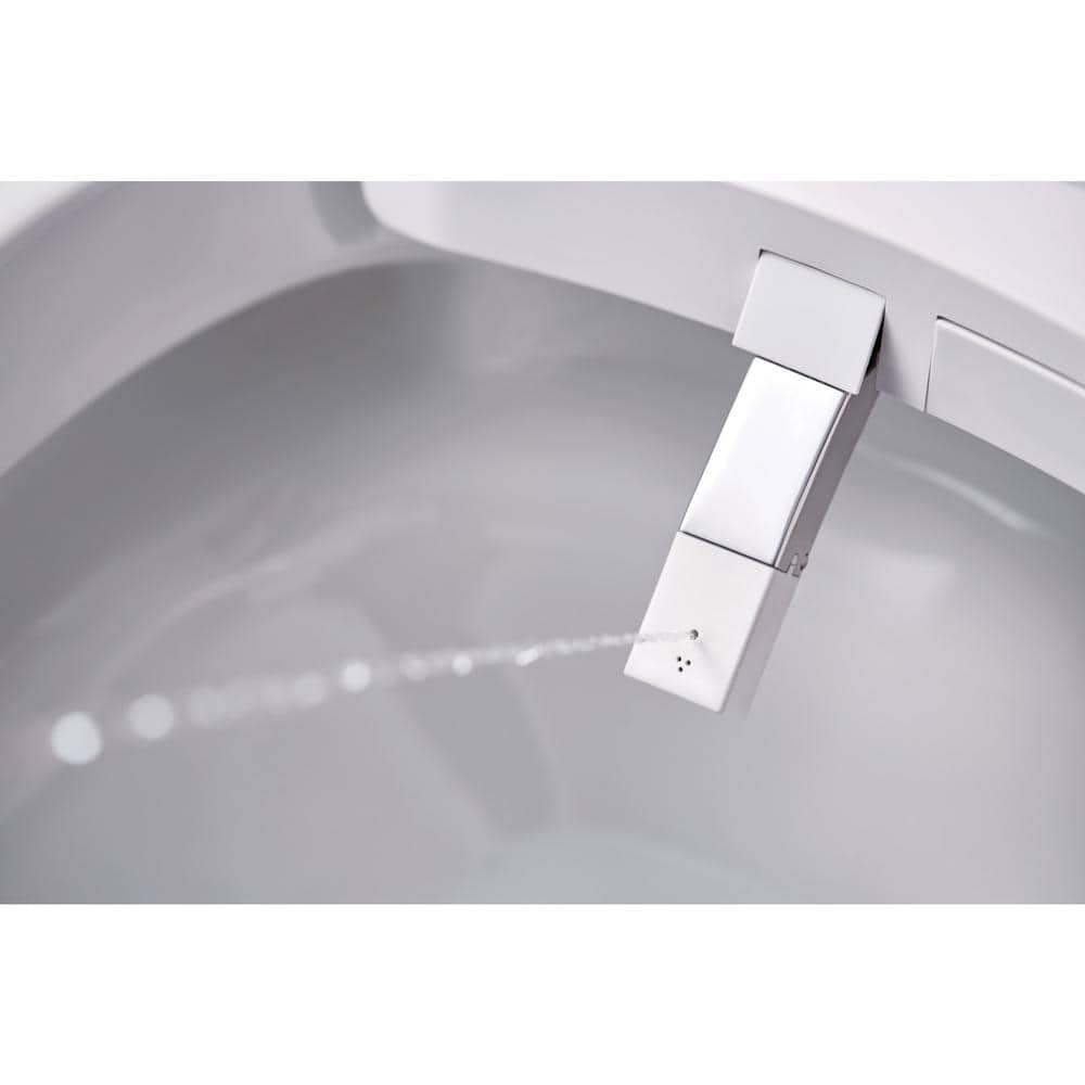 MOEN 3-Series Elongated Bidet Toilet in White with Heated Water and Remote Control