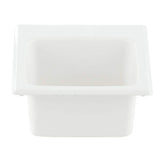 MUSTEE 15 in. x 15 in. Fiberglass Self-Rimming Bar Sink in White