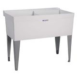 MUSTEE Utilatub Thermoplastic Utility Tub with Steel Legs