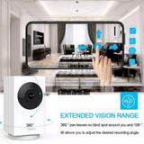NexHT WiFi 1080p Wireless Security Camera with Night Vision, 2-Way Audio, Cloud Storage, Auto Track Pan/Tilt/Zoom (4-Pack)