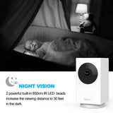 NexHT WiFi 1080p Wireless Security Camera with Night Vision, 2-Way Audio, Cloud Storage, Auto Track Pan/Tilt/Zoom (4-Pack)