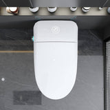 Nivencai Smart Elongated Bidet Toilet 1.28 GPF - Heated & Self-Cleaning