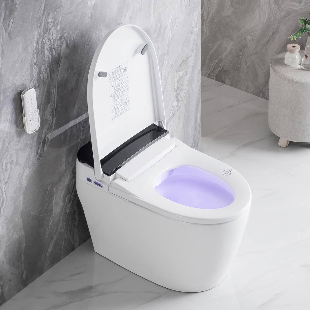 Nivencai Smart Elongated Bidet Toilet - Heated Seat & Self-Cleaning