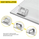 NuWatt 2 ft. x 2 ft. Integrated Backlit LED Panel Internal Driver Drop in Ceiling 4400 Lumen Dimmable 4000K 120-277V (4-Pack)