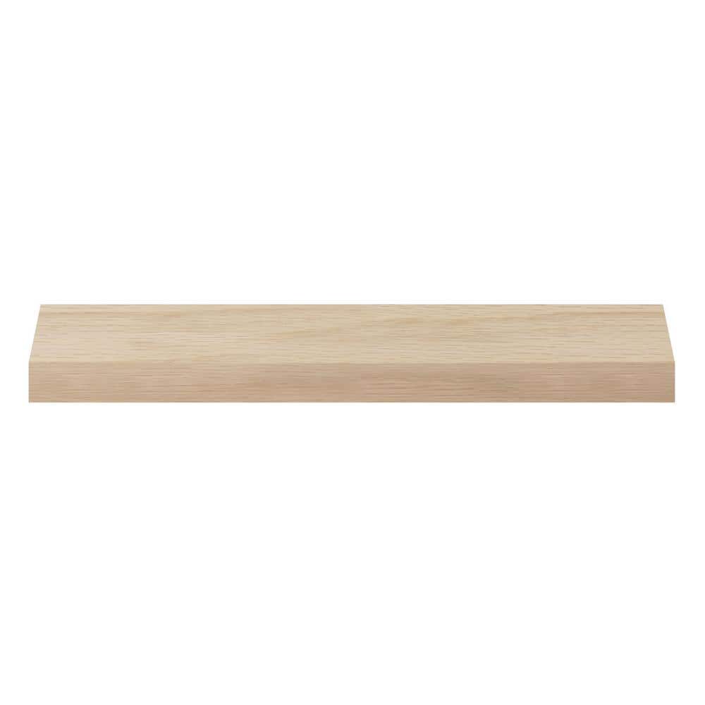 Ekena Millwork WM86 0.56 in. D x 1.63 in. W x 96 in. L Wood (White Oak) Crown Moulding