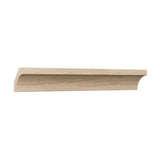 Ekena Millwork WM86 0.56 in. D x 1.63 in. W x 96 in. L Wood (White Oak) Crown Moulding