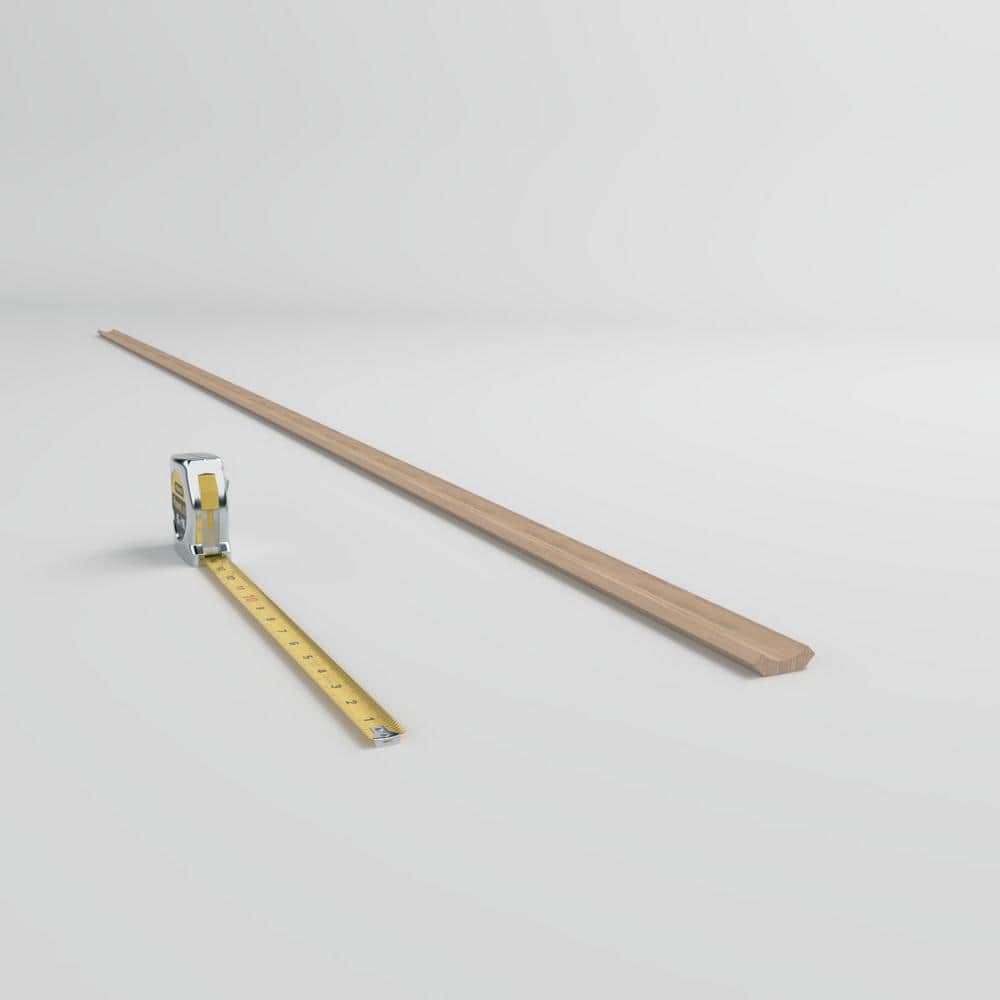 Ekena Millwork WM86 0.56 in. D x 1.63 in. W x 96 in. L Wood (White Oak) Crown Moulding