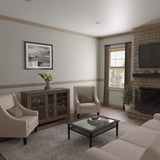 Ekena Millwork WM49 0.56 in. D x 3.63 in. W x 96 in. L Wood (White Oak) Crown Molding