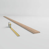 Ekena Millwork WM49 0.56 in. D x 3.63 in. W x 96 in. L Wood (White Oak) Crown Molding