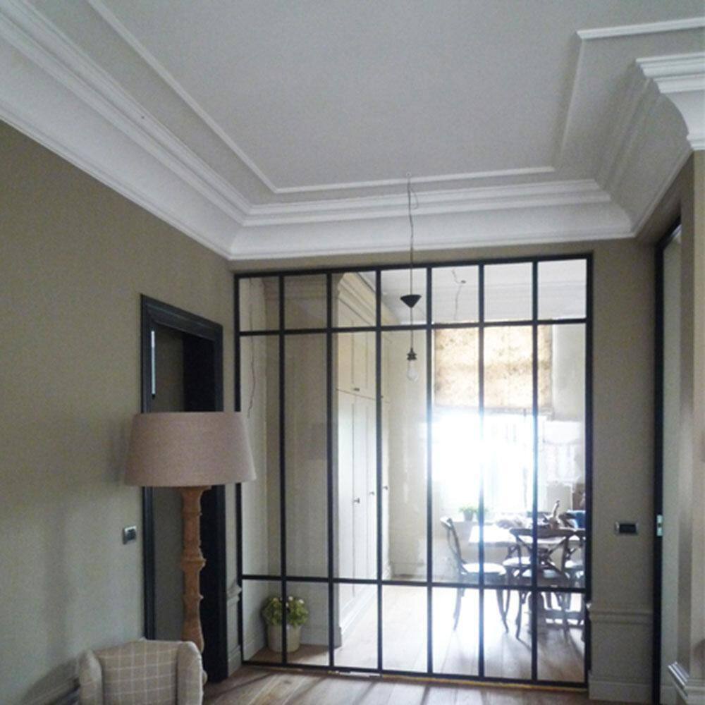 ORAC DECOR 10-1/2 in. x 10-5/8 in. x 78-3/4 in. Primed White Plain Polyurethane Crown Moulding