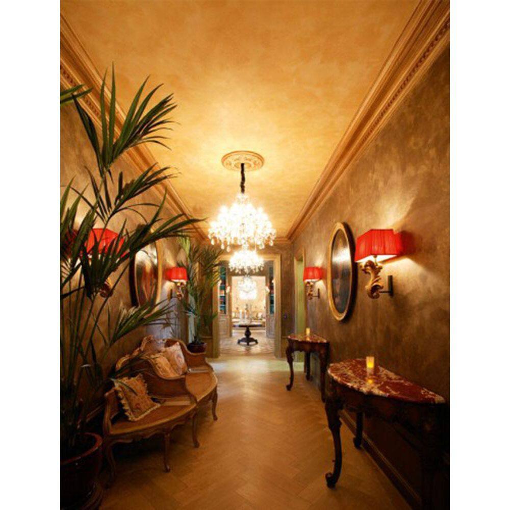 ORAC DECOR 6-1/2 in. x 7-5/8 in. x 78-3/4 in. Dentil Primed White High Density Polyurethane Crown Moulding