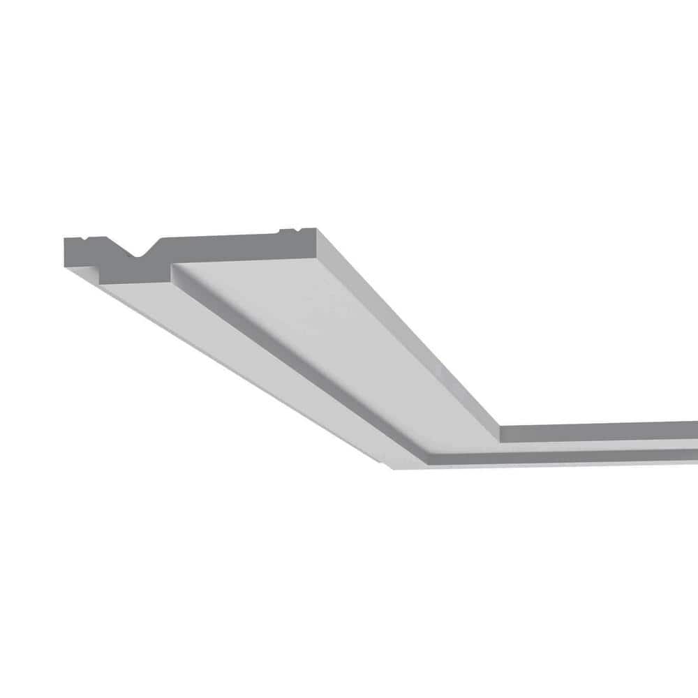 ORAC DECOR 2-3/4 in. x 1/2 in. x 78-3/4 in. Primed White Plain Polystyrene Crown Moulding (42-Pack)