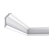 ORAC DECOR 1-5/8 in. x 3-1/8 in. x 78-3/4 in. Primed White Plain Polystyrene Crown Moulding (24-Pack)