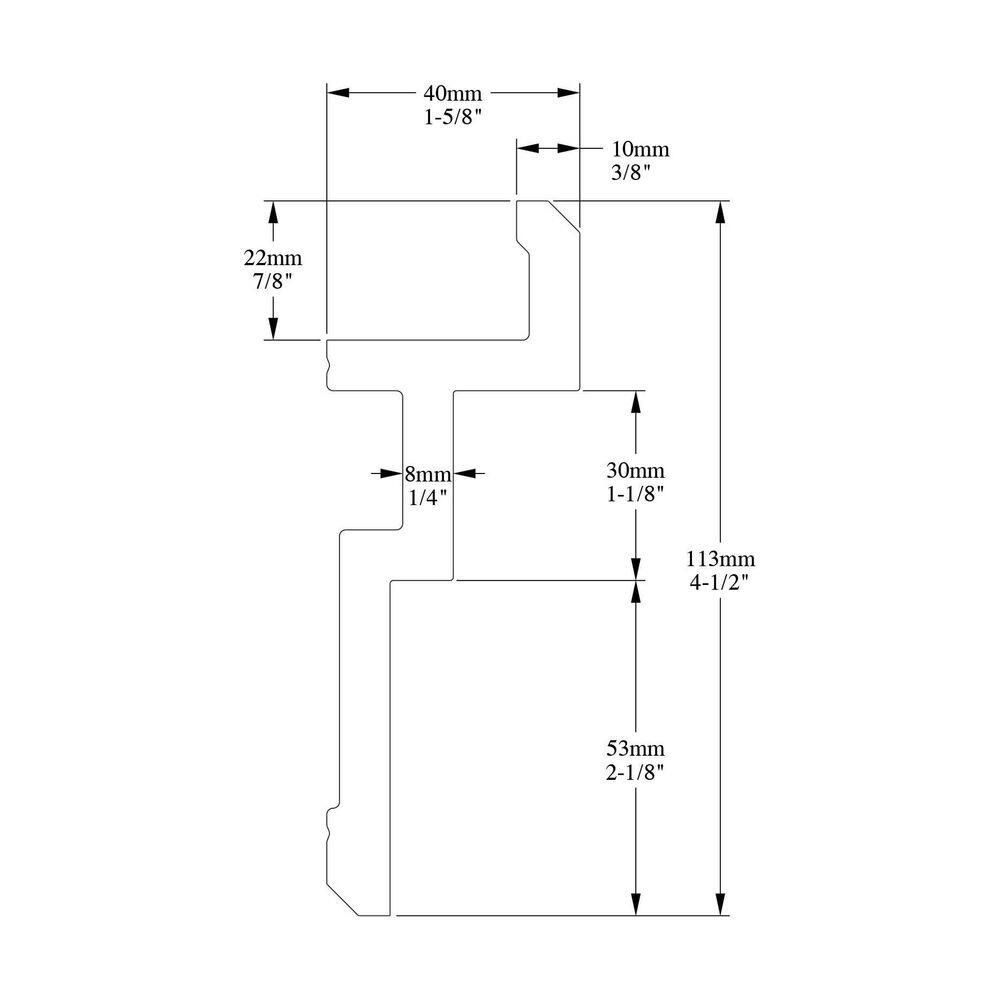 ORAC DECOR 1-5/8 in. x 4-1/2 in. x 78-3/4 in. Primed White Plain Polystyrene Crown Moulding (12-Pack)