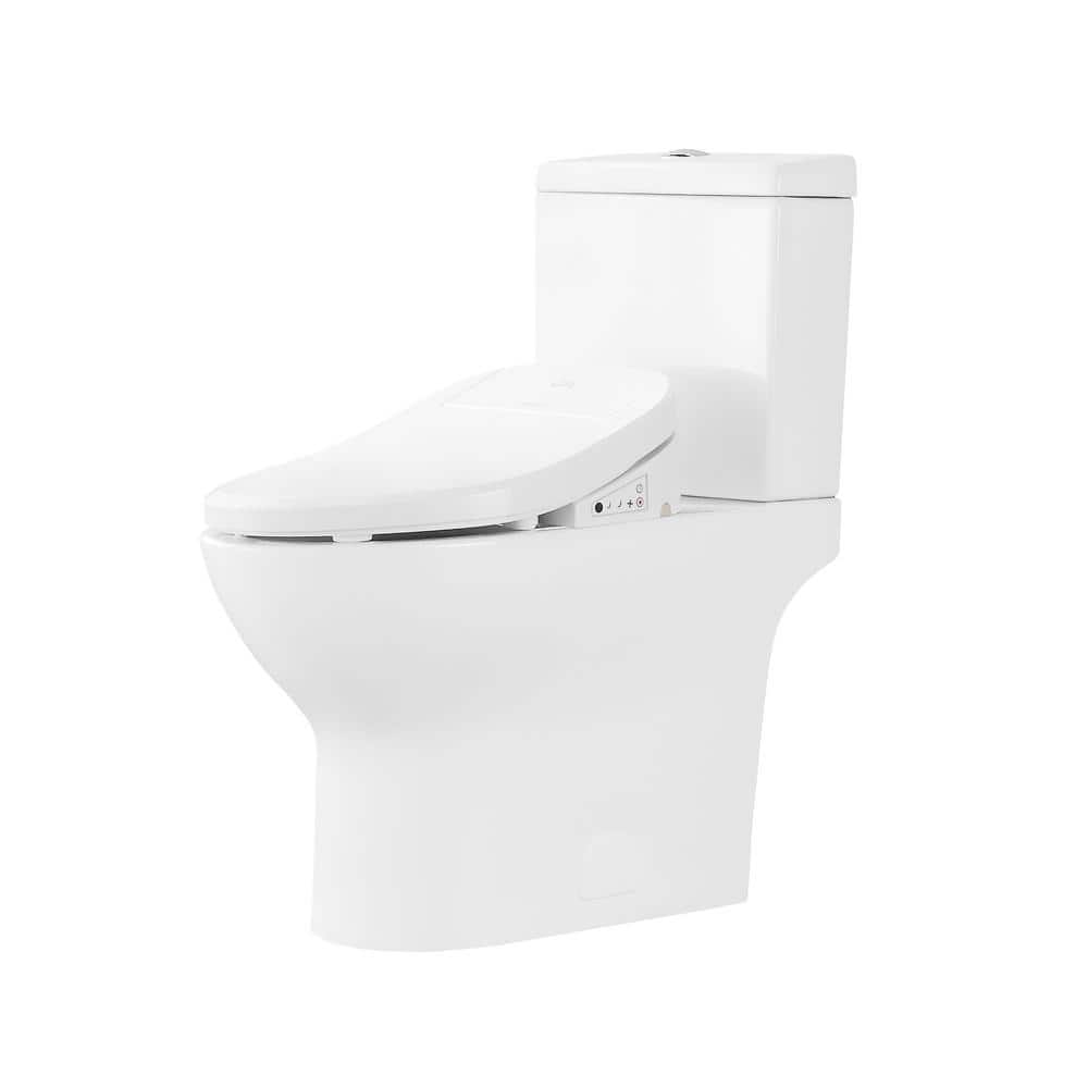 OVE Decors Felix Elongated Smart Bidet Toilet in White