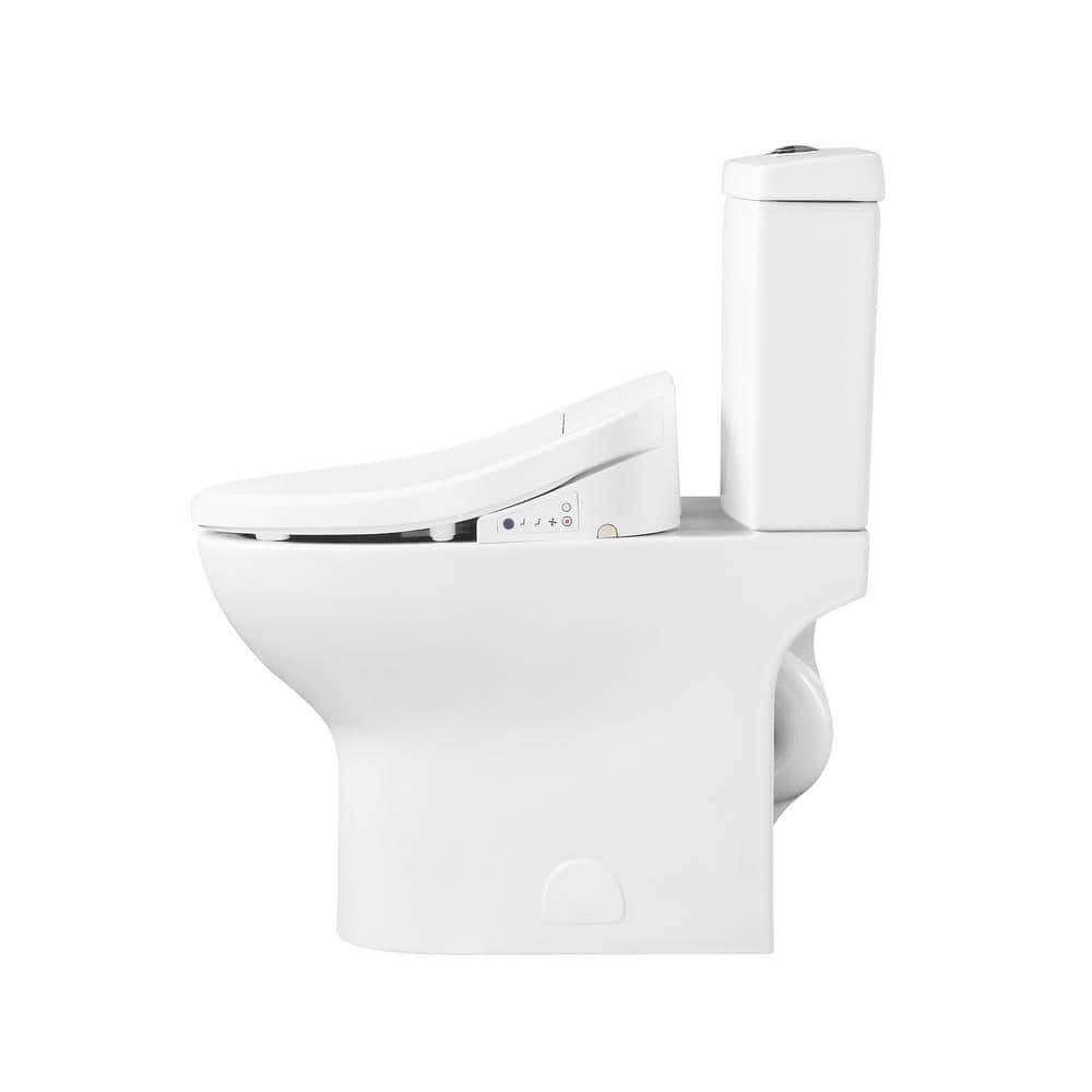 OVE Decors Felix Elongated Smart Bidet Toilet in White