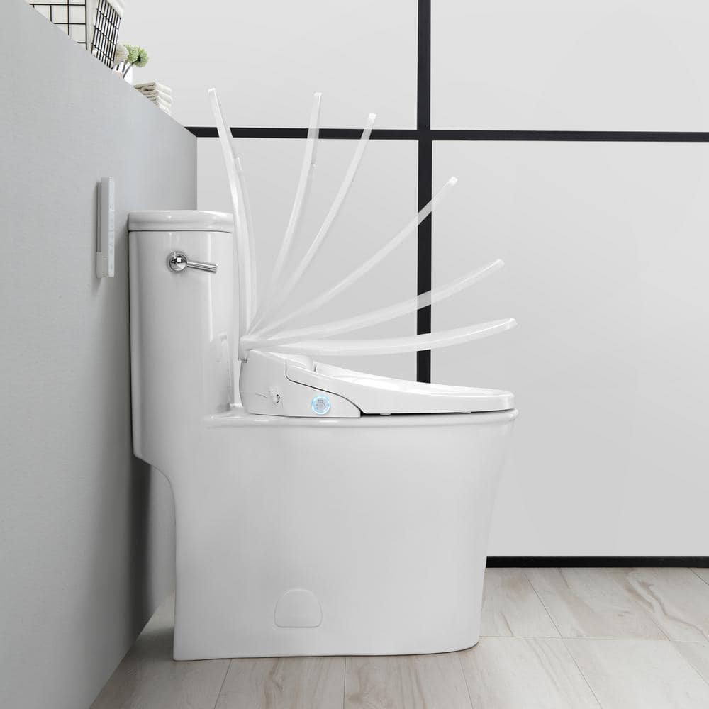 OVE Decors Volta Elongated Bidet Dual Flush Smart Toilet in White