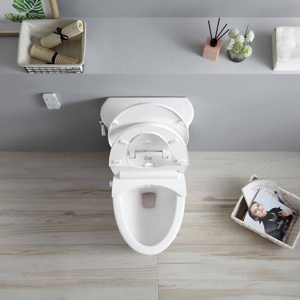 OVE Decors Volta Elongated Bidet Dual Flush Smart Toilet in White